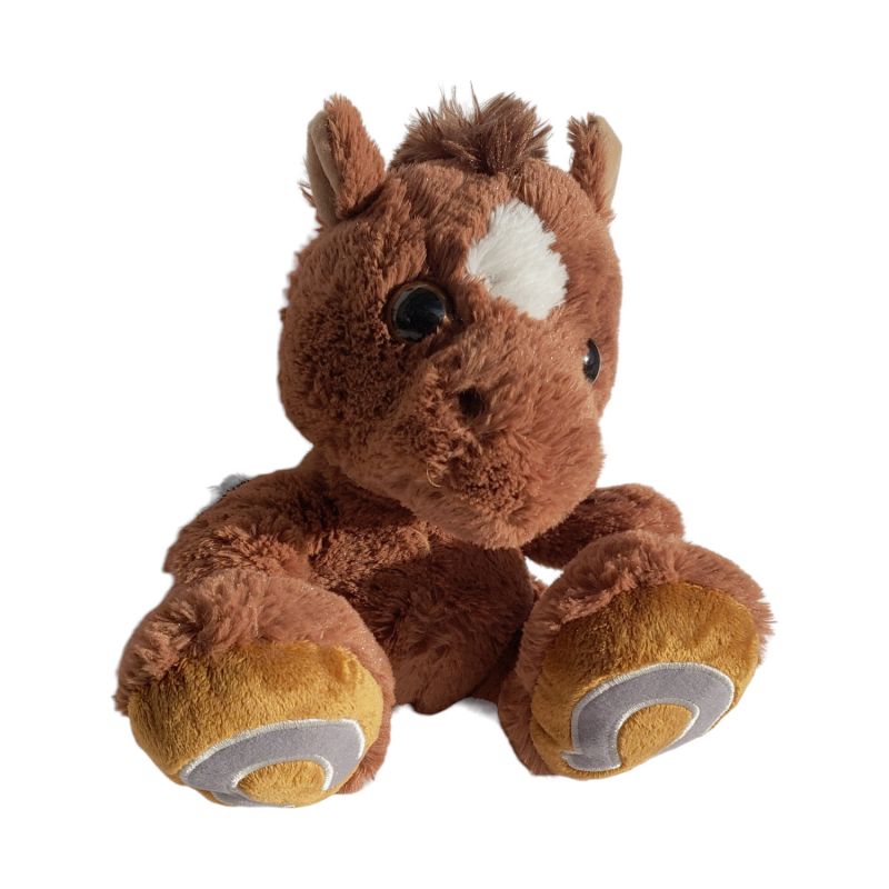 Taddle Toes Aurora Brown Baby Horse Plush toy 9