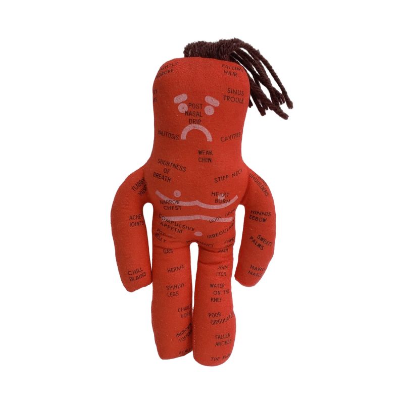 Weird Primitive Doll with Misspelled Assorted Ailments 7