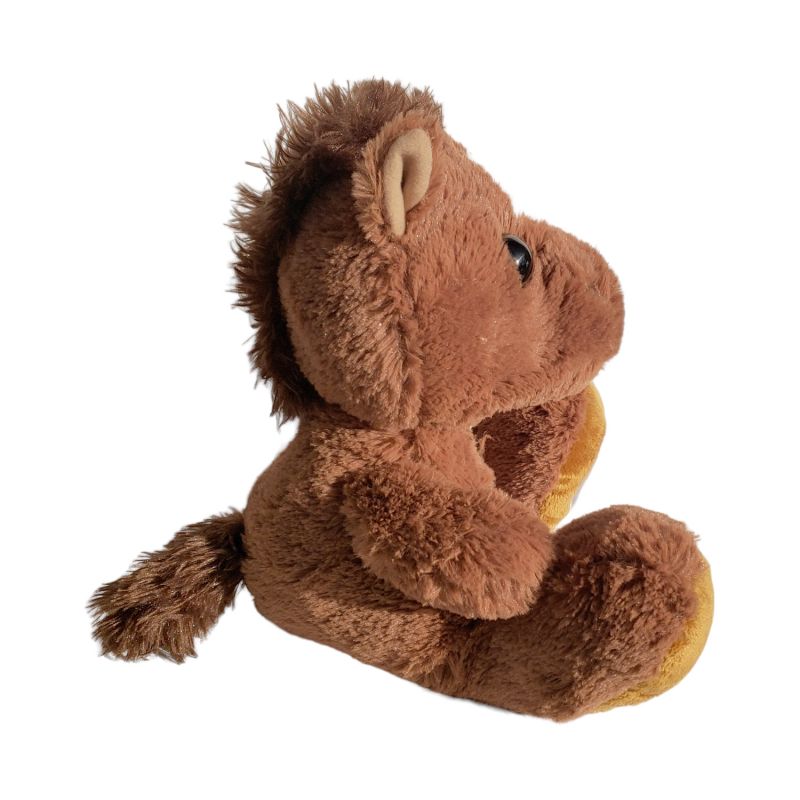 Taddle Toes Aurora Brown Baby Horse Plush toy 9