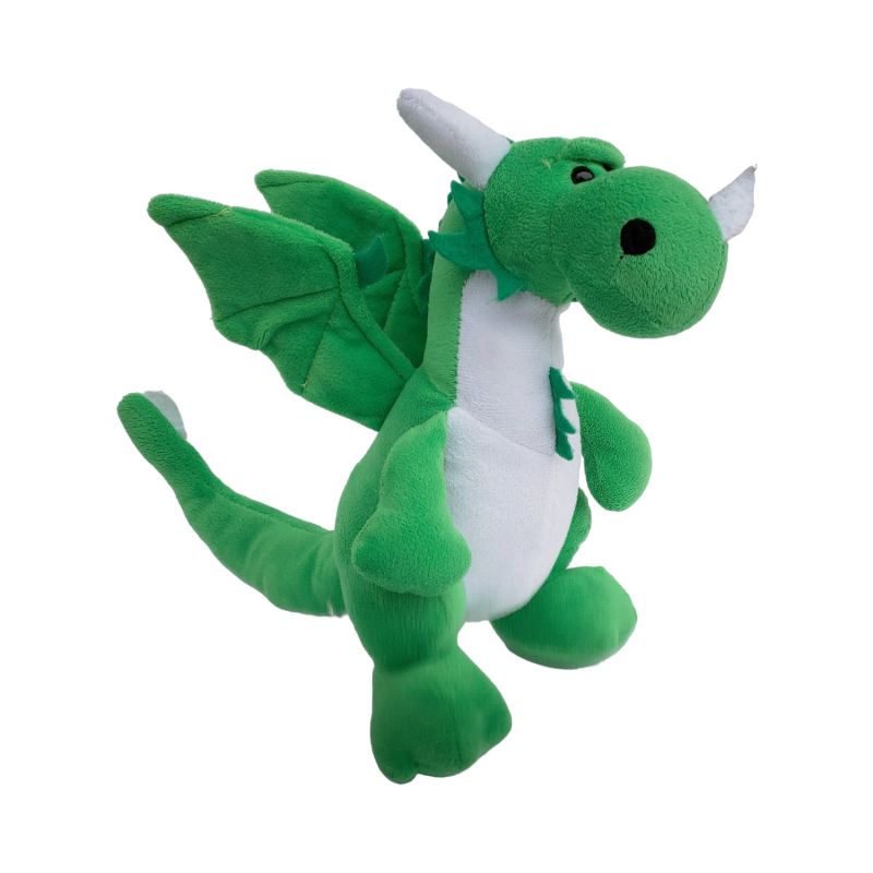 Green Dragon Plush in a rush mascot dallas texas 10