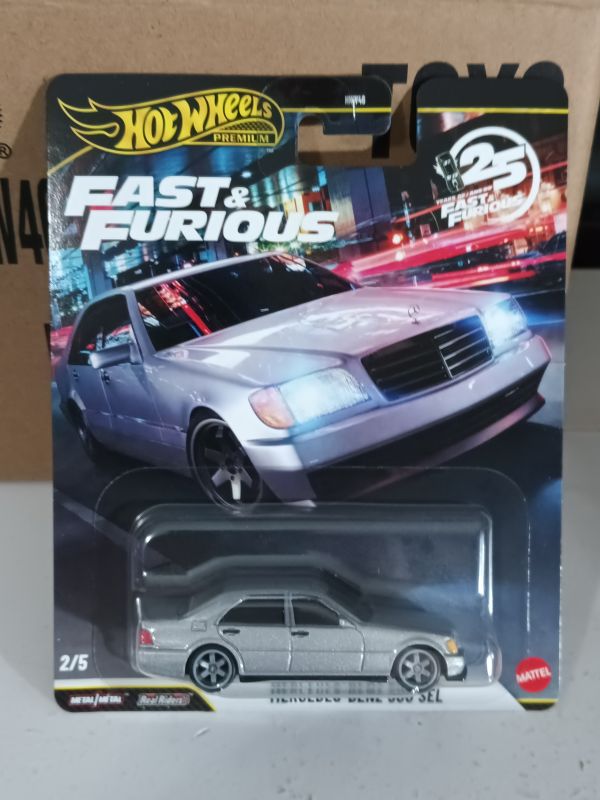 Hot Wheels Fast & Furious 25th Ann  Mercedes Benz 500 SEL