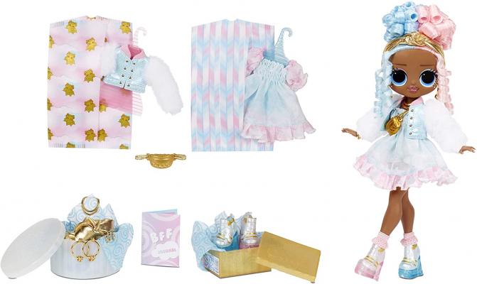 LOL Surprise OMG Sweets Fashion Doll - Dress Up Doll Set with 20 Surprises