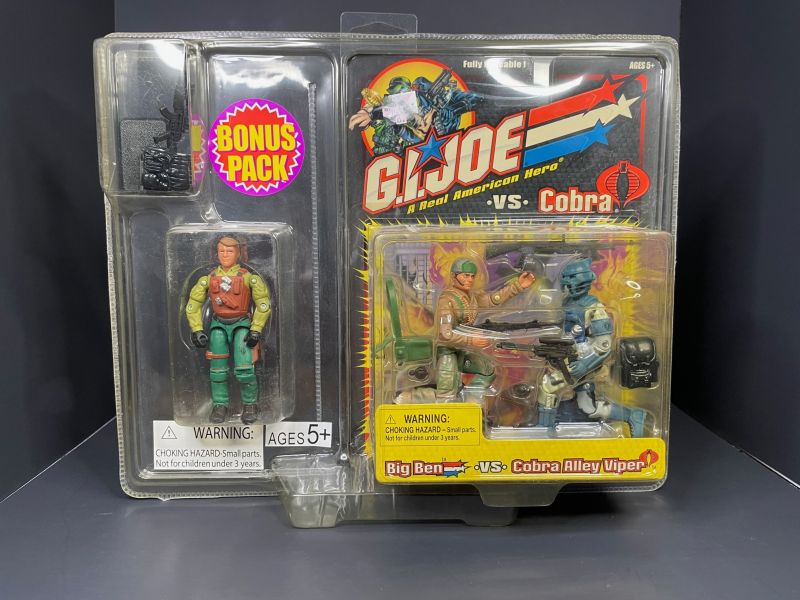 GIJOE VS COBRA BIG BEN VS ALLEY VIPER WITH SURE FIRE