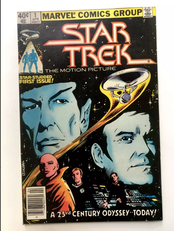 1980 Star Trek Comic A 23rd Century Odyssey First Issue 