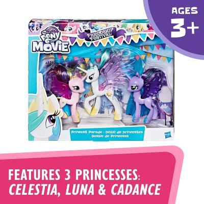 My Little Pony Princess Celestia, Luna, and Cadance 3 Pack