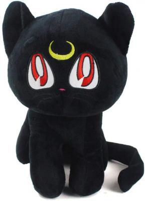 Sailor Moon Plush Doll Sailor Moon Pet Cat Luna Plush Toy 30cm Stuffed Animal Doll