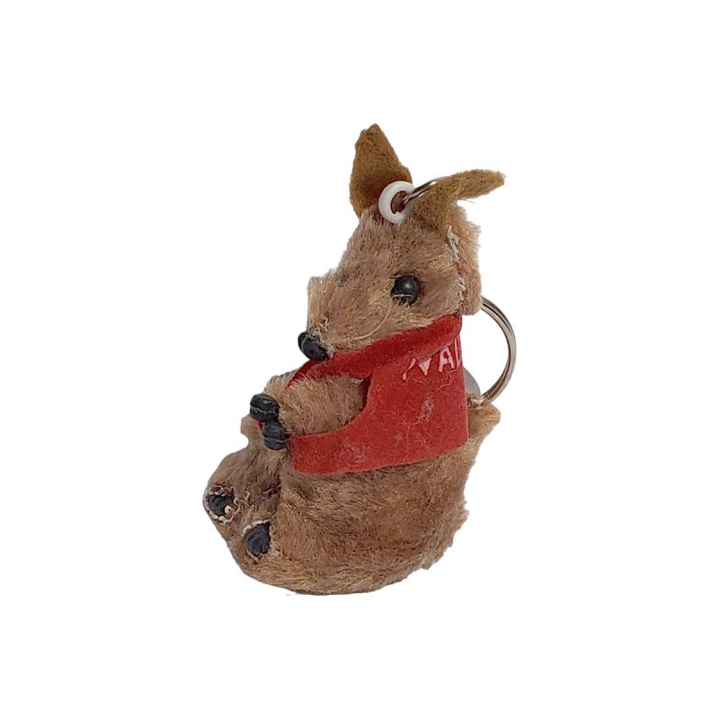 Vintage tiny pencil clinger hugger kangaroo with t shirt I ❤