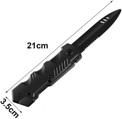 4 Pieces Retractable Knife Prop Knife Fake Knife False Trick Gadget Toy Disappearing Dagger