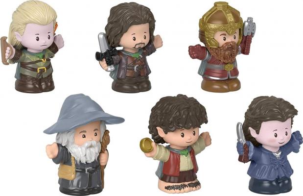 Fisher-Price Little People Collector Lord of The Rings Figure Set 6