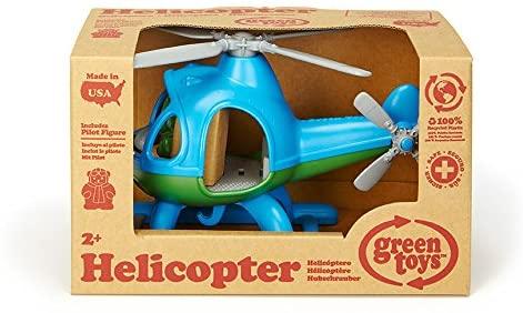 Green Toys Helicopter, Blue/Green