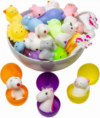 Mochi Squishy Toys Animal Squishies - 3 Surprise Eggs