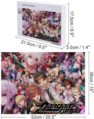 Anime Danganronpa Jigsaw Puzzles Intellectual Game for Adults and Kids,Learning and Education Toys