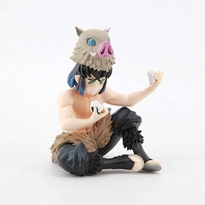 BULI Demon Slayer Inosuke Figure Kimetsu no Yaiba Hashibira Inosuke Figurine Collection