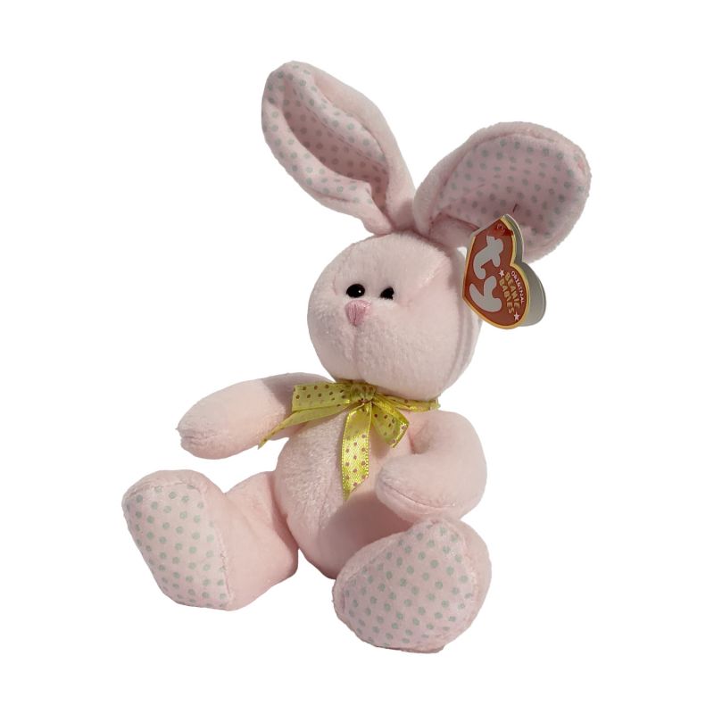 Valley the Pink Rabbit Ty Beanie Baby 7