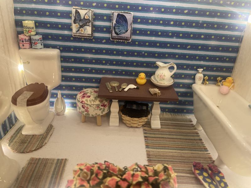 Restroom Break Minature bathroom
