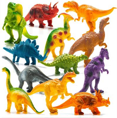 Prextex Realistic Looking 7inch Dinosaurs Pack of 12 Toys