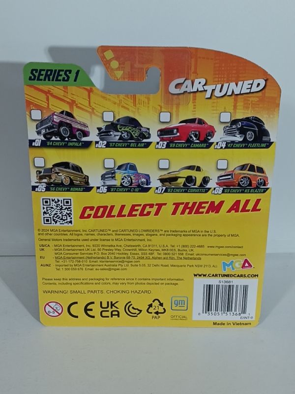 Car Tuned Series 1 #04 '47 Chevy Fleetline PEGHK CREASED