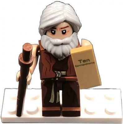 Nativity Bricks Moses Figurine