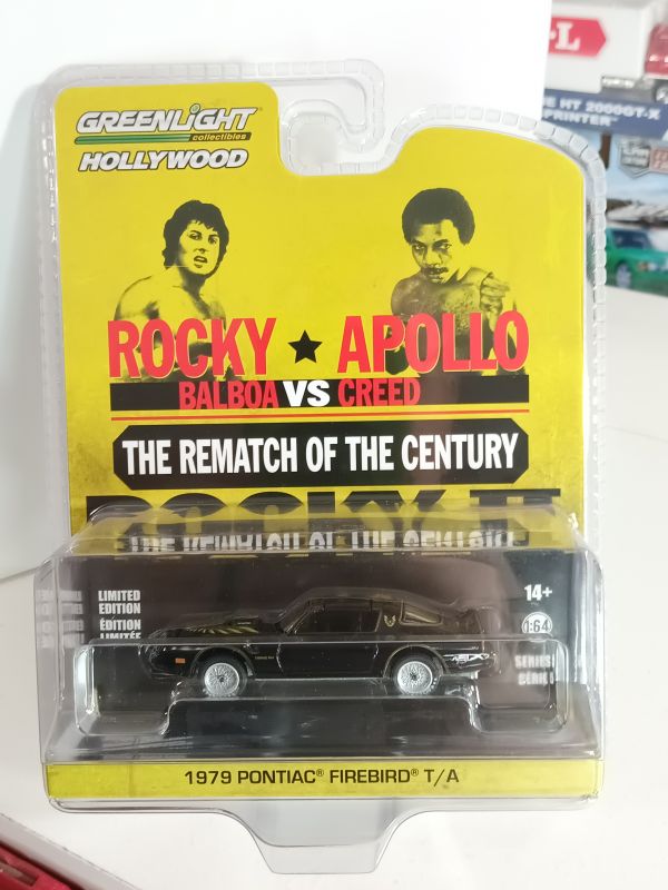 Greenlight ROCKY BALBOA VS APOLLO CREED 1979 Pontiac Firebir