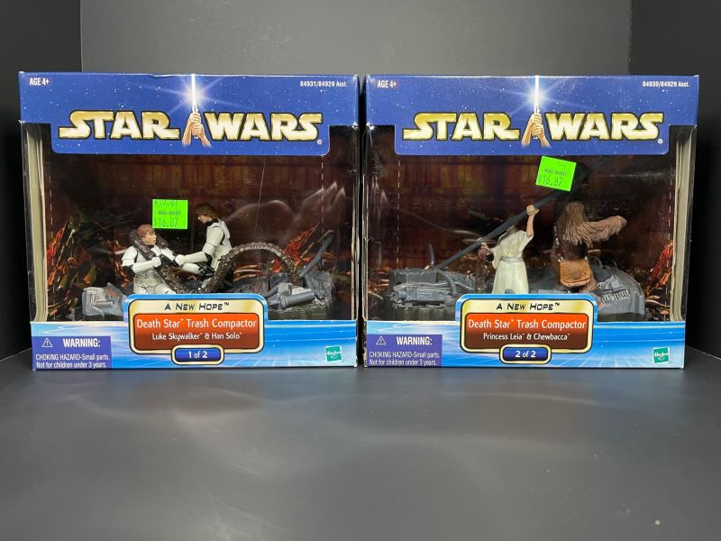 Hasbro Star Wars A New Hope Death Star Trash Compactor Luke,