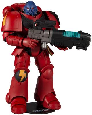 McFarlane Toys Warhammer 40,000 Blood Angel Primaris Space Marine Hellblaster  7inch