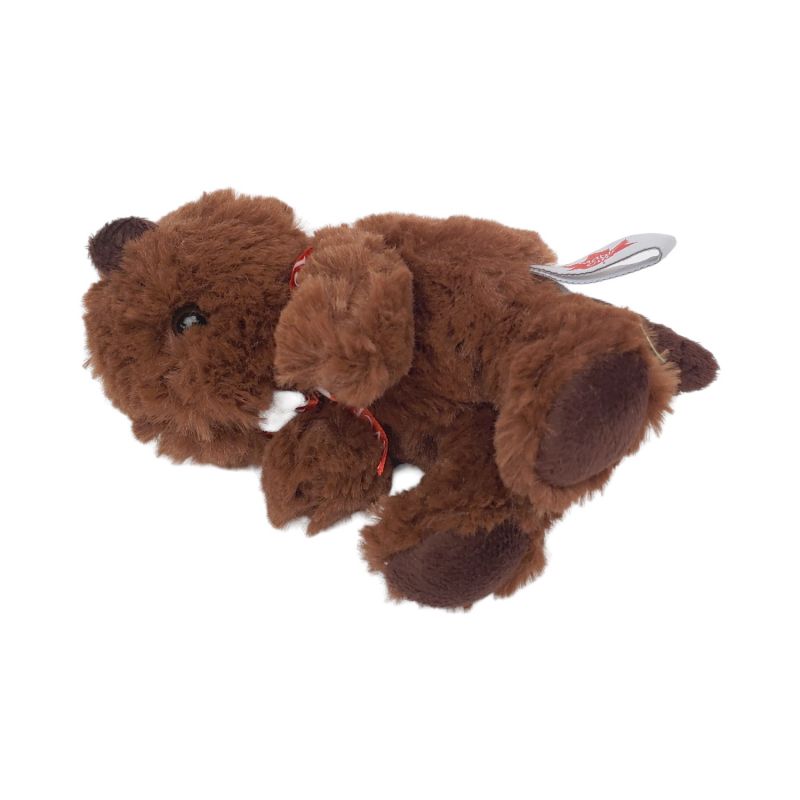 Small Canadian Vancouver Beaver Plush with Ribbon 4