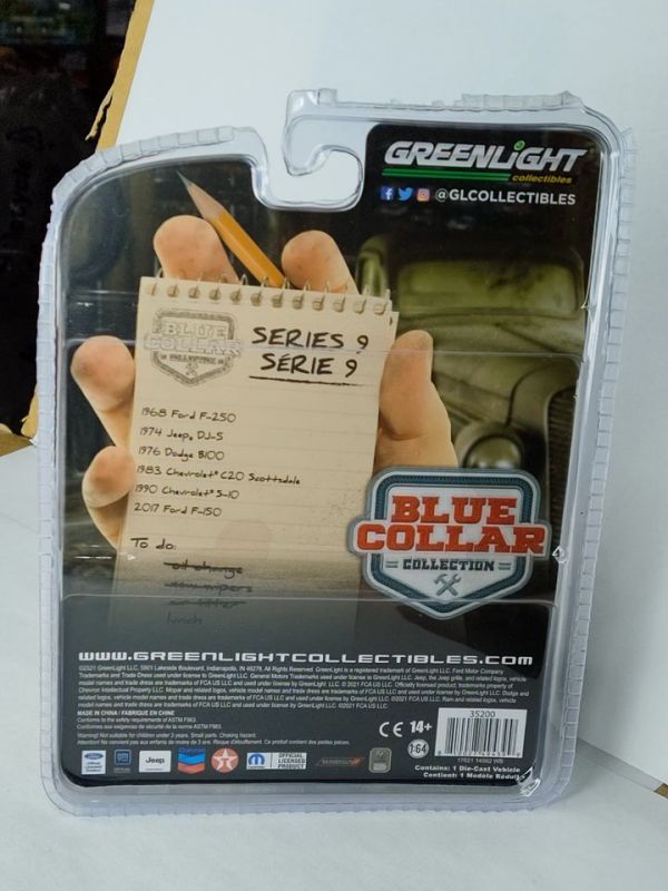 Greenlight Blue Collar Series  Chevy S-10 Pickup