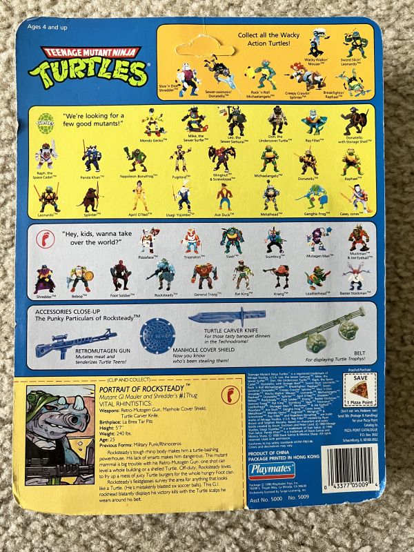 Teenage Mutant Ninja Turtles Action Figures - Set of 10