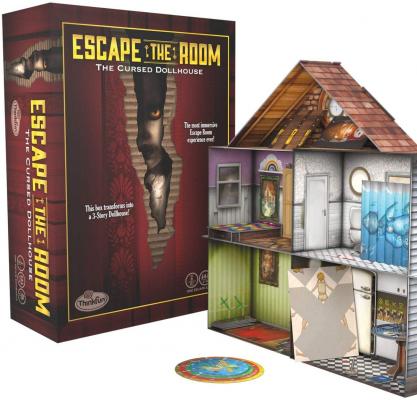 Think Fun Escape The Room The Cursed Dollhouse - an Escape Room Experience in a Box