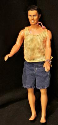 Vintage 1990s Mattel Barbie Beach Bum Ken 