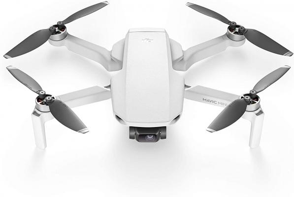 DJI Mavic Mini - Drone FlyCam Quadcopter UAV with 2.7K Camera 3-Axis Gimbal GPS 30min Flight Time, less than 0.55lbs, Gray