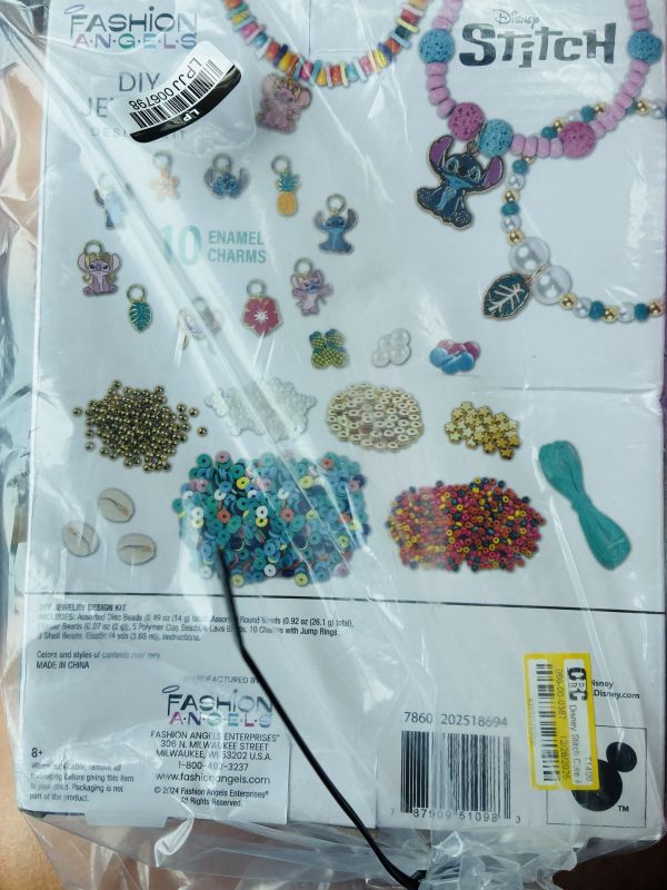 DIY jewelry design kit Disney Stitch 