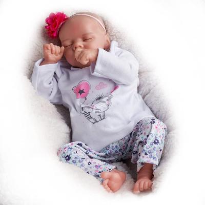 JIZHI Lifelike Reborn Baby Dolls Soft Body 17 Inch Realistic Newborn Baby Dolls