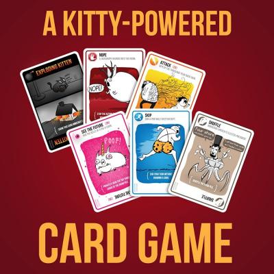 Exploding Kittens - A Russian Roulette Card Game, Easy Family-Friendly Party Games