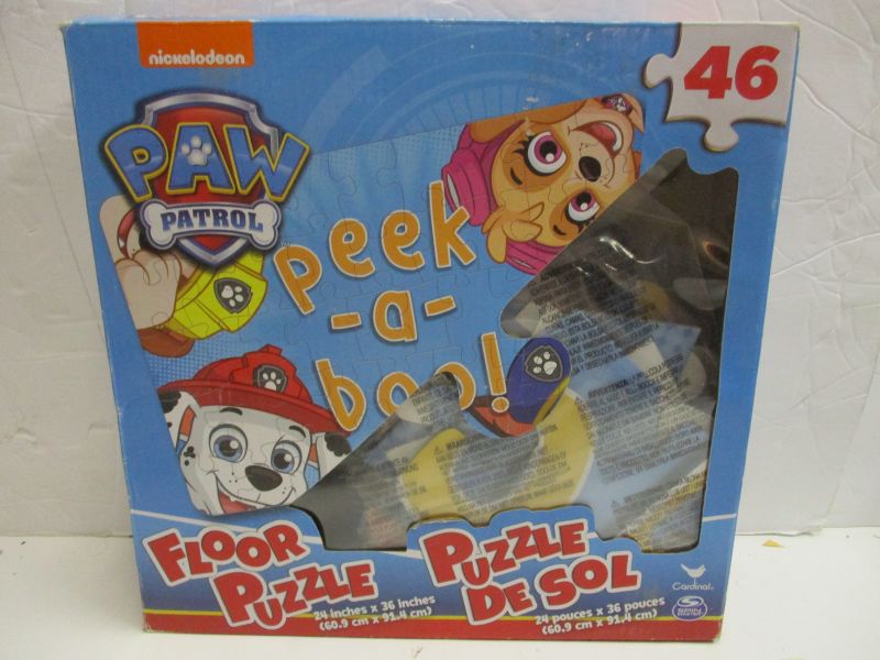 Patrol Peek a Boo! Floor Puzzle