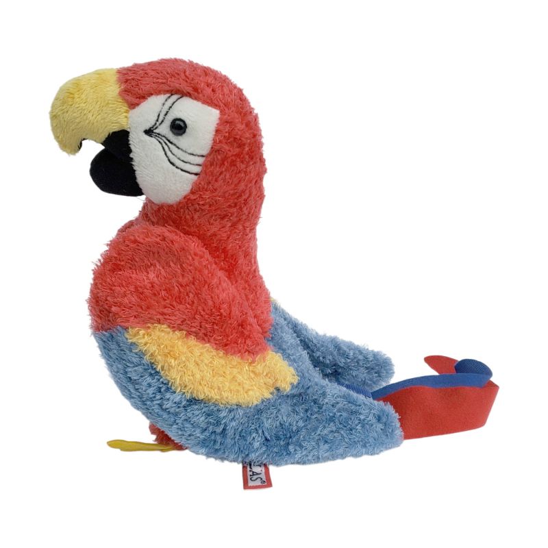 Gabby the Red Parrot Douglas CuddleToys 6