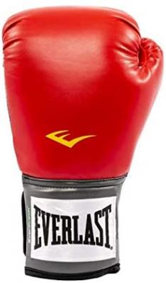 Everlast Pro Style Training Gloves (Red, 14 Oz.)