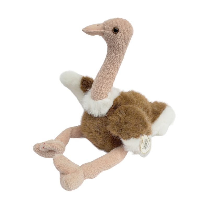 Ty 1998 The Beanie Buddies Collection Ostrich Bird Plush Stu