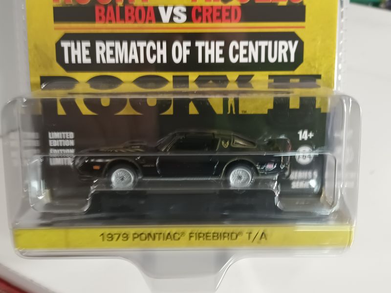 Greenlight ROCKY BALBOA VS APOLLO CREED 1979 Pontiac Firebir