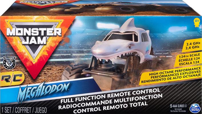 Monster Jam, Official Megalodon Remote Control Monster Truck