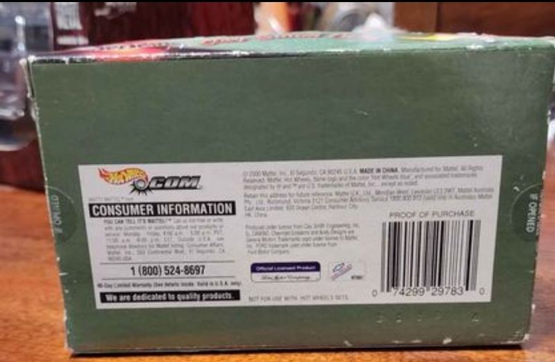 Hot Wheels Clay Smith Cams 2-Car Set New MISB Hot Rod Series