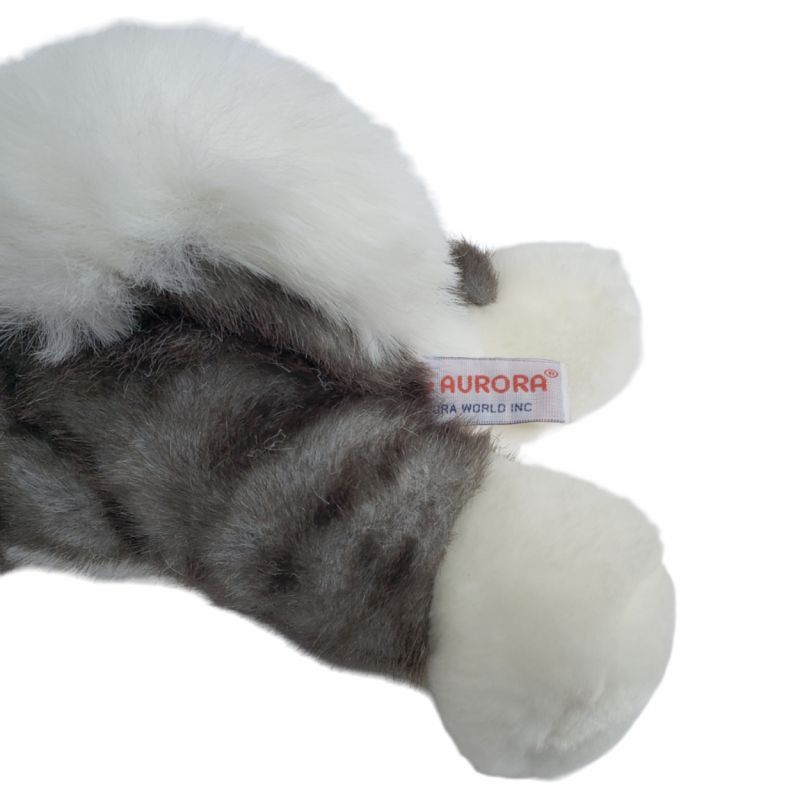 Aurora Flopsy Kodiak Husky Puppy Dog Plush toy bean bag 10