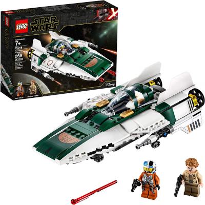 LEGO Star Wars: The Rise of Skywalker Resistance A Wing Starfighter 75248 Advanced Collectible Starship Model Building Kit (269 Pieces)