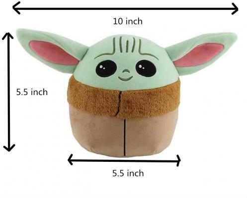 Baby Yoda Plush Stuffed Toy - Kids Toys Yoda Pillow Plush Toy (5.5 inch)